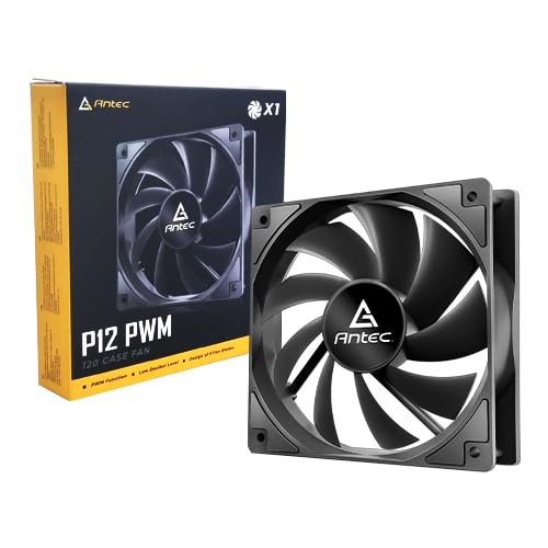 ARCTIC P12 PWM PST 120MM CABINET FAN BLACK