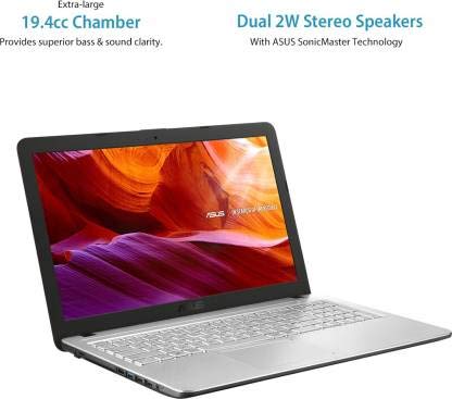 ASUS VIVOBOOK INTEL CORE I3 7TH GEN - (4 GB/1 TB HDD/WINDOWS 10) X543UA-DM341T 15.6 INCHES LAPTOP