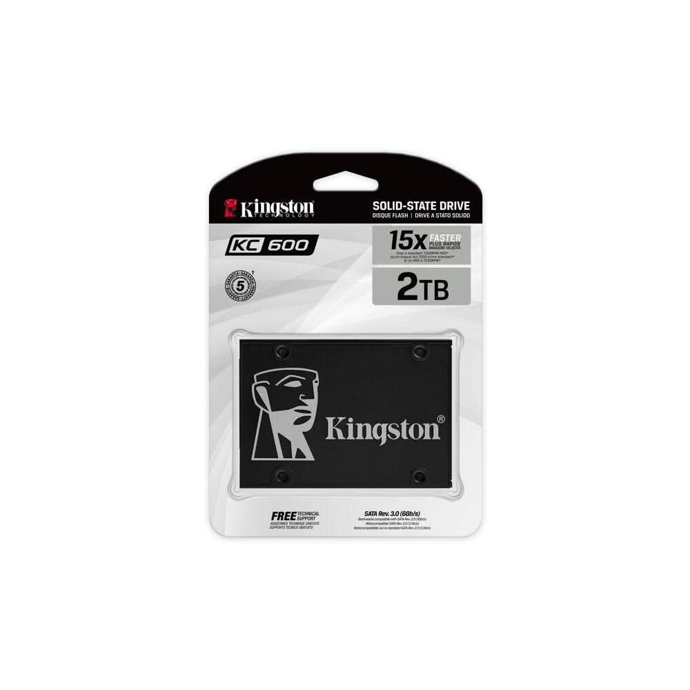 KINGSTON 2048GB INTERNAL SSD KC600 SATA3 2.5"(6.35CM) (SKC600/2048G)