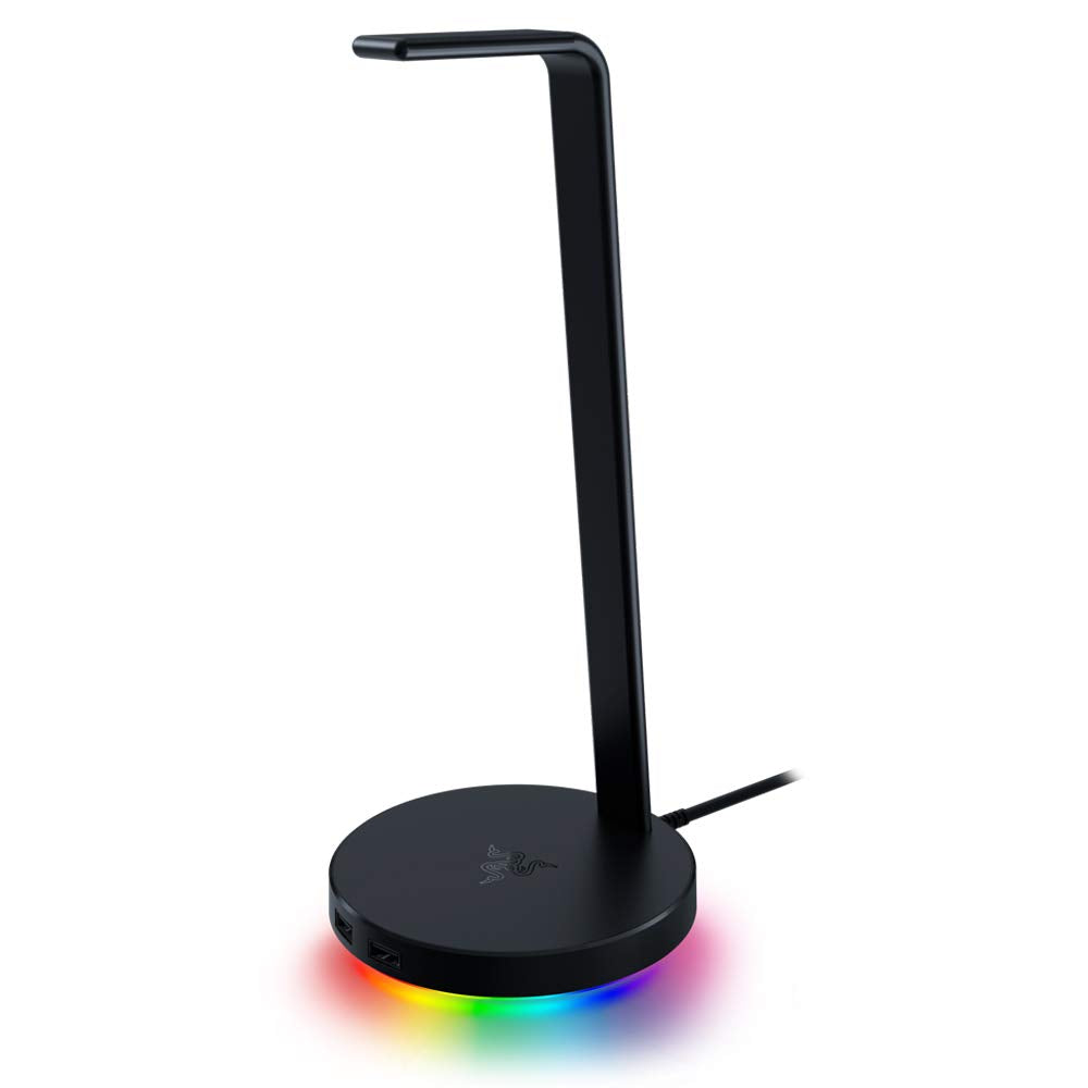 RAZER BASE STATION V2 CHROMA - CHROMA ENABLED HEADSET STAND WITH USB 3.1 HUB AND 7.1 SURROUND SOUND