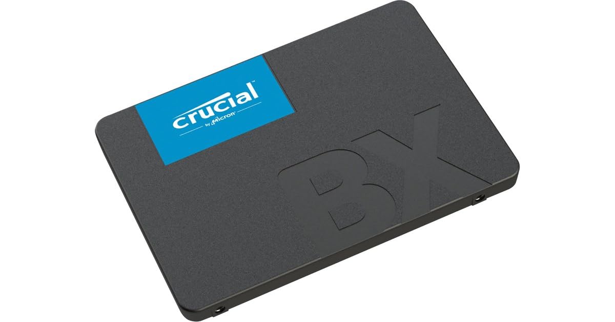CRUCIAL BX500 500GB SATA 2.5-INCH SSD CT500BX500SSD1