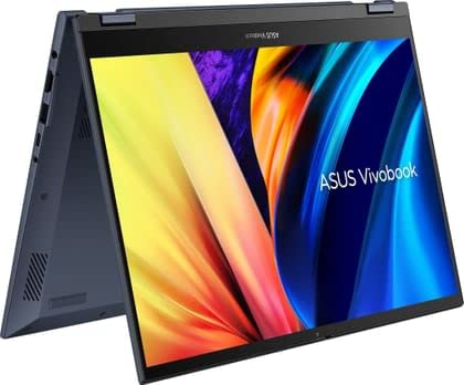 ASUS VIVOBOOK S 14 FLIP (2022), INTEL CORE I5-12500H 12TH GEN, 14" (35.56 CMS) FHD+ 1W, 2-IN-1 LAPTOP (8GB/512GB SSD/WINDOWS 11/OFFICE 2021/ALEXA BUILT-IN/BACKLIT KB/BLUE/1.5 KG), TP3402ZA-LZ501WS