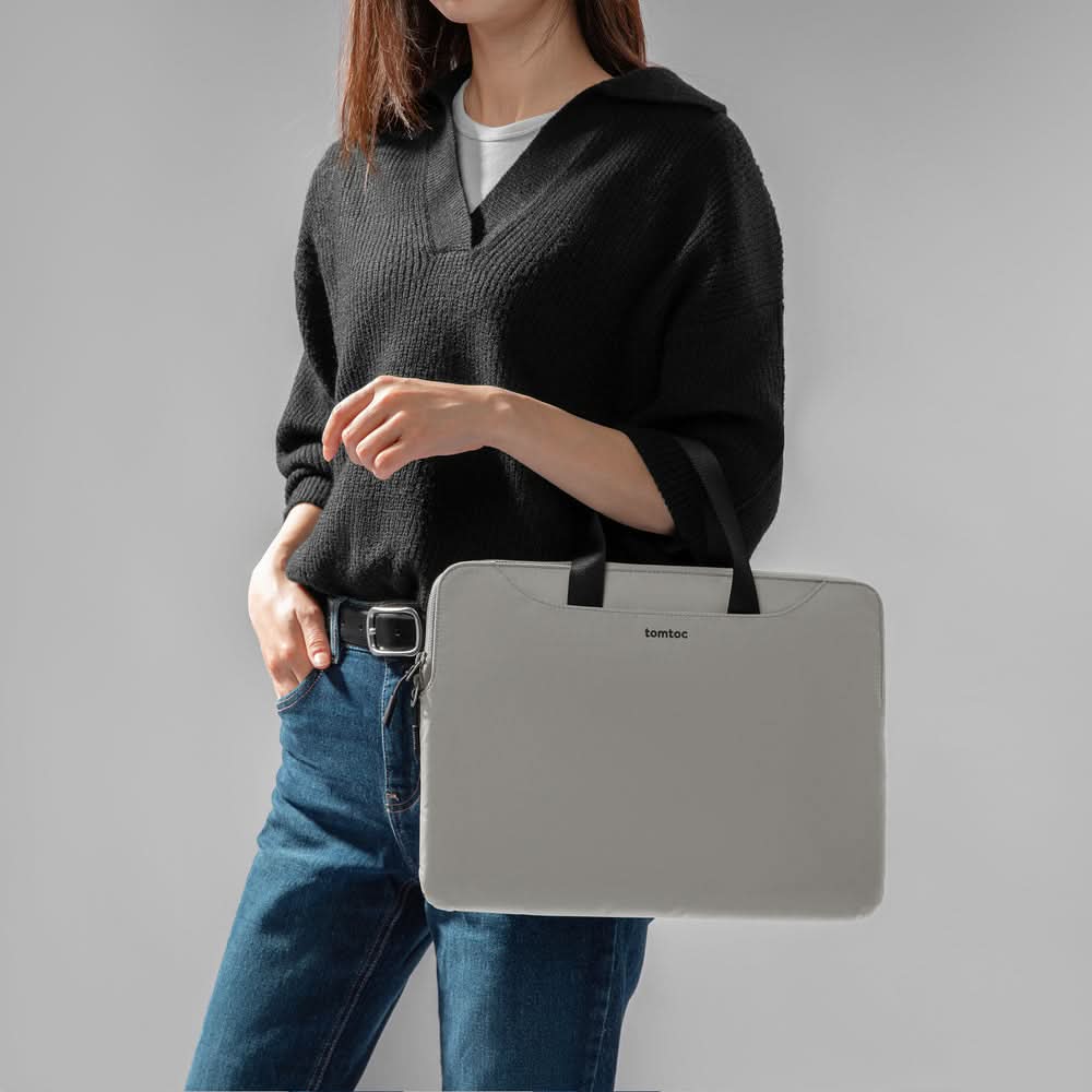 THEHER-A21 LAPTOP HANDBAG 13.5-14 INCH-GRAY