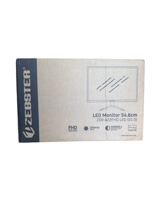ZEBSTER A22FHD LED (21.5 INCH) (54.61 CM) LED 1920X1080 PIXELS FHD RESOLUTION MONITOR