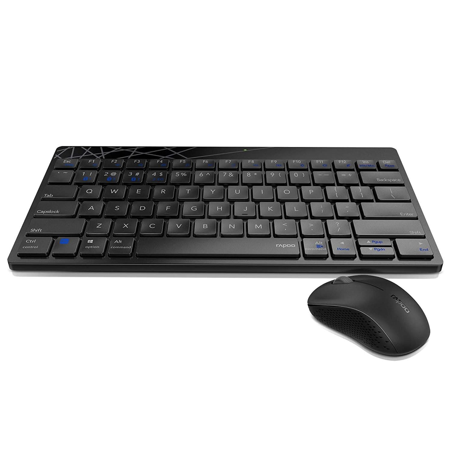 KBD-RAPOO-SET-WIRELESS-8000M-BLACK