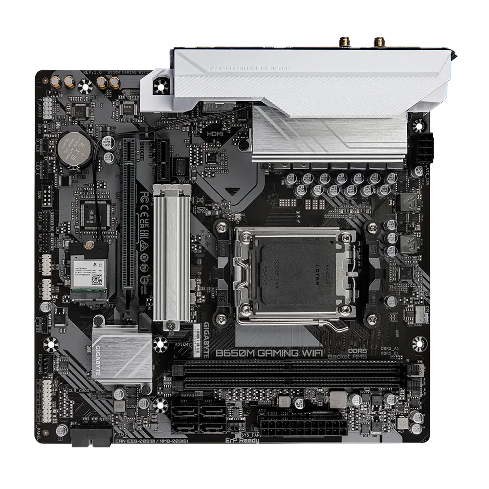 GIGABYTE B650M GAMING WIFI MOTHERBOARD