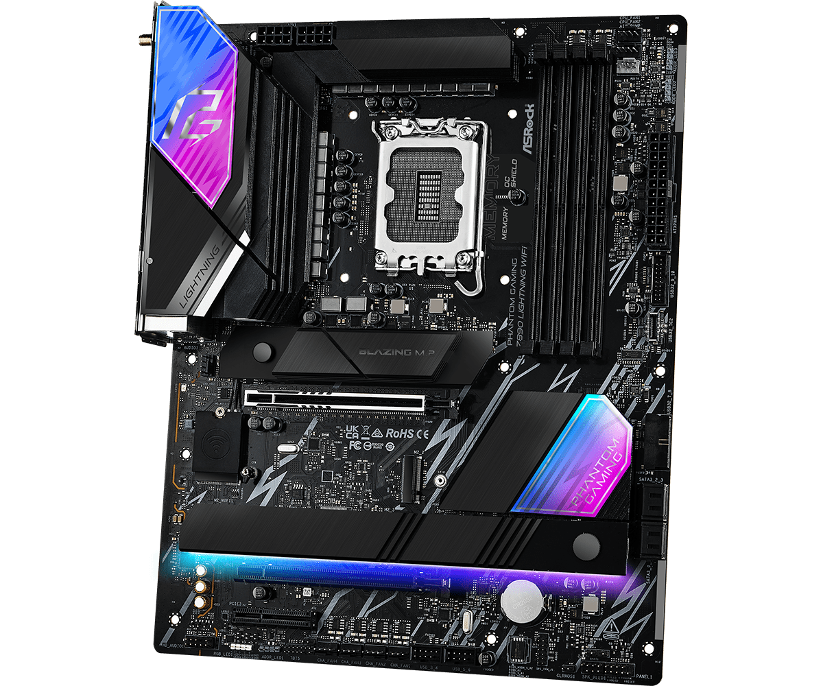 ASROCK Z890 LIGHTNING WIFI LGA 1851 ATX MOTHERBOARD