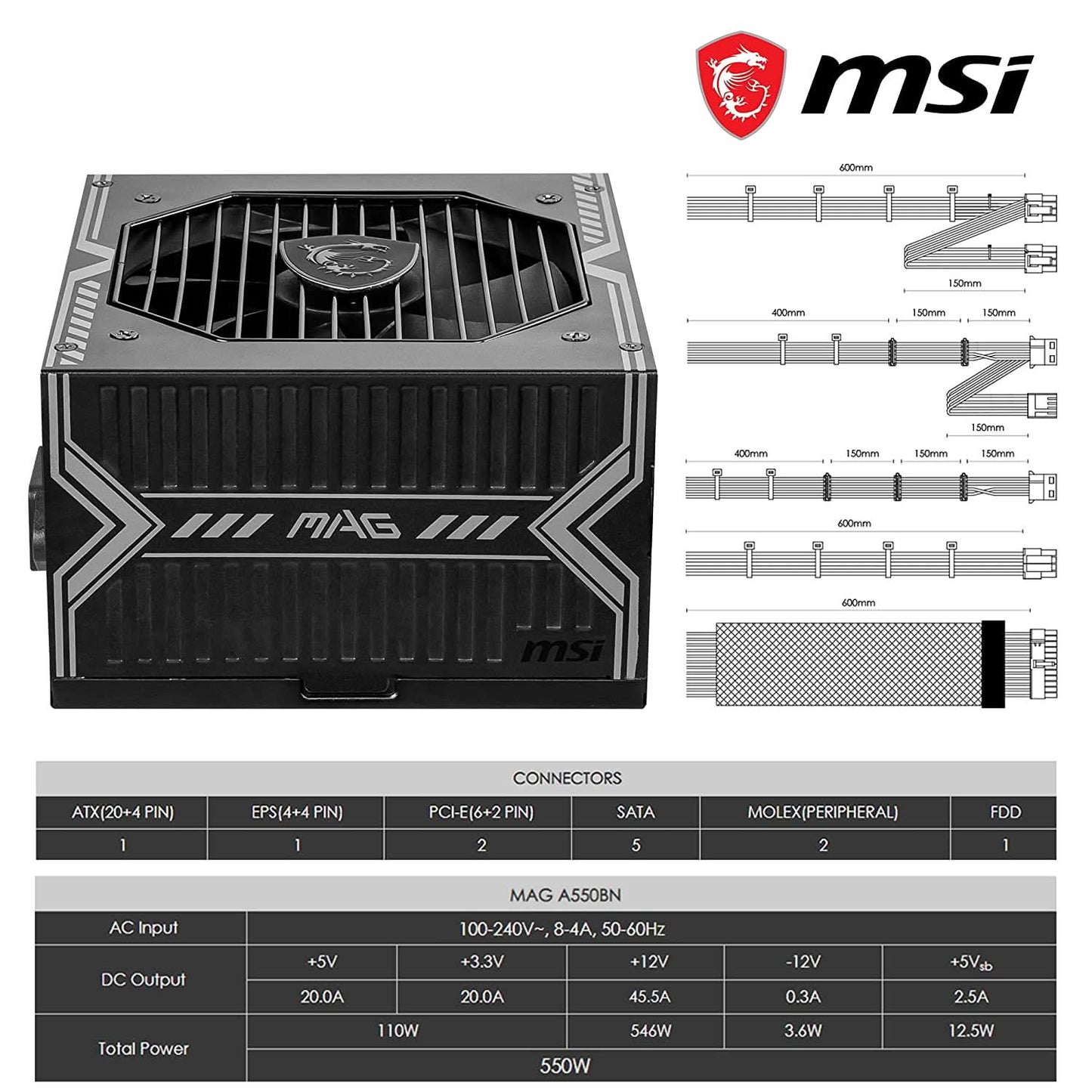 SMPS-MSI-550W-(A550BN)-BRONZE