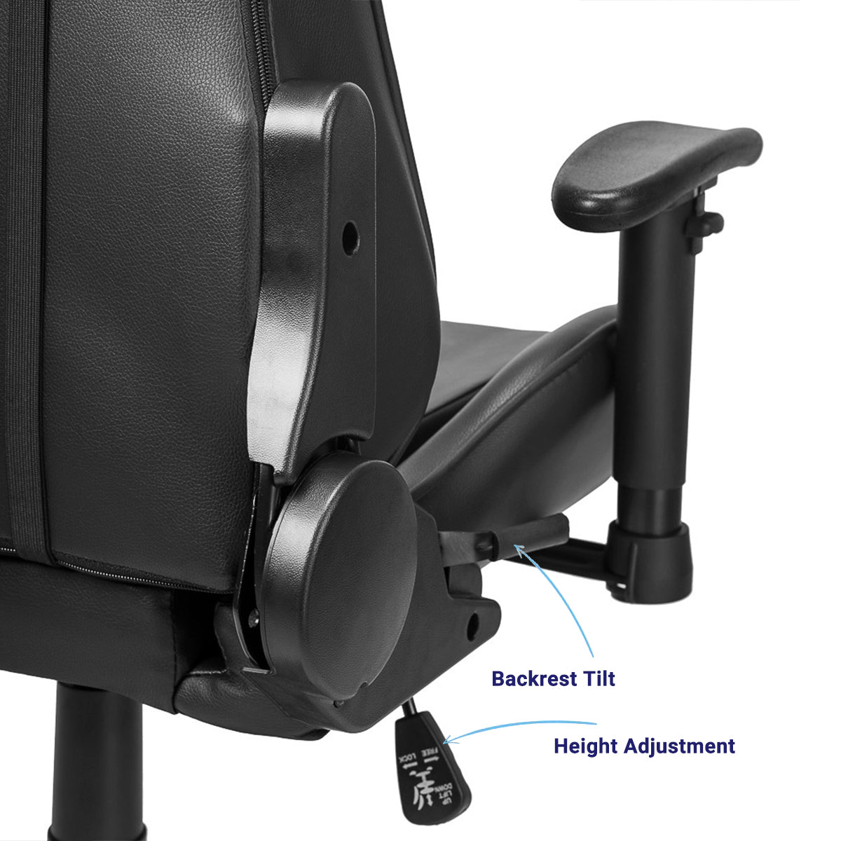 ANT ESPORTS CHAIR 9077 - FULL BLACK