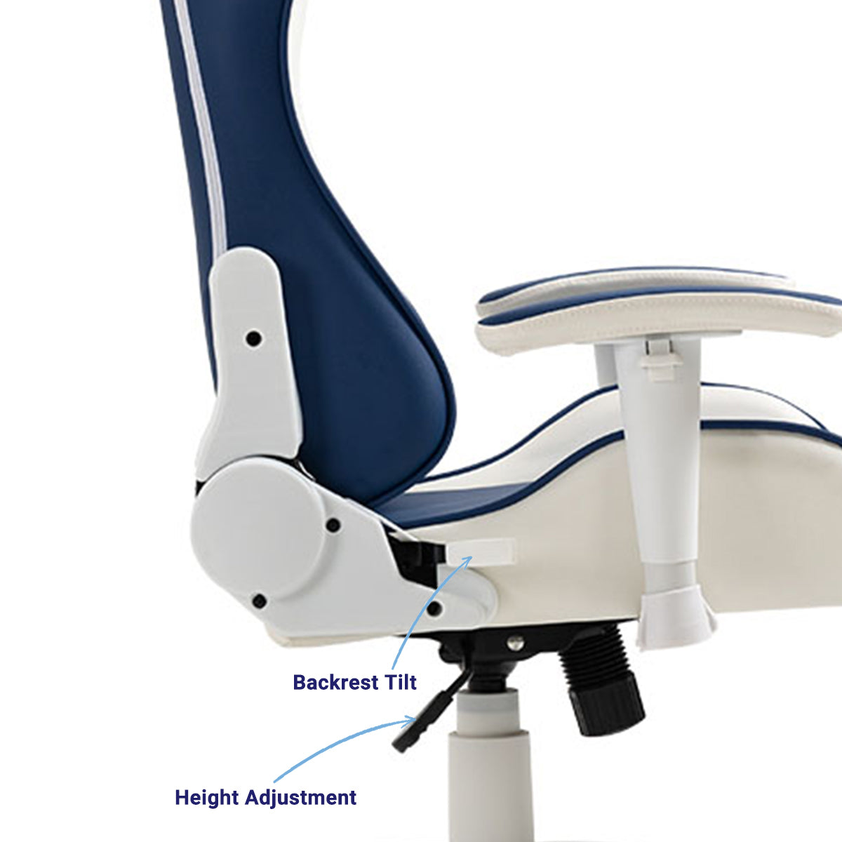 ANT ESPORTS Chair 9077 - White & Blue