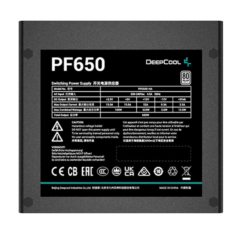 SMPS-DEEPCOOL-650W-PF650D