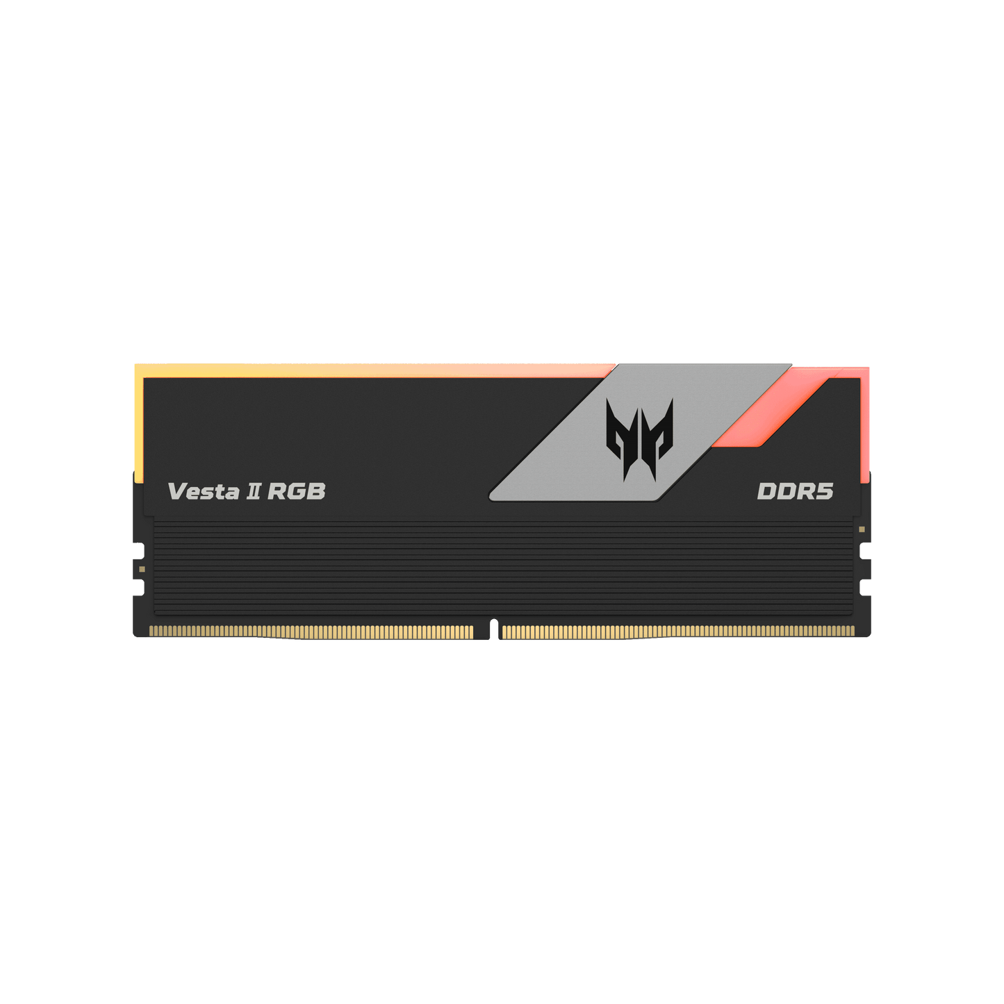 PREDATOR VESTAII DDR5 RGB U-DIMM 6000MHZ 64GB (32GB*2) SILVER