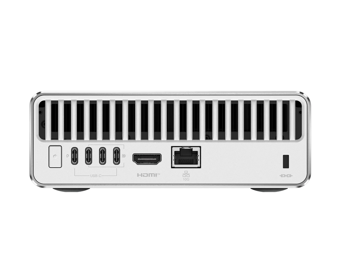 MSI EdgeMesa N AI+ Mini PC, NVIDIA Grace 20-Core CPU, Blackwell RTX GPU, 128GB RAM, 4TB SSD, Windows 11