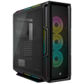 CORSAIR ICUE 5000T RGB TEMPERED GLASS MID-TOWER ATX PC CASE , BLACK