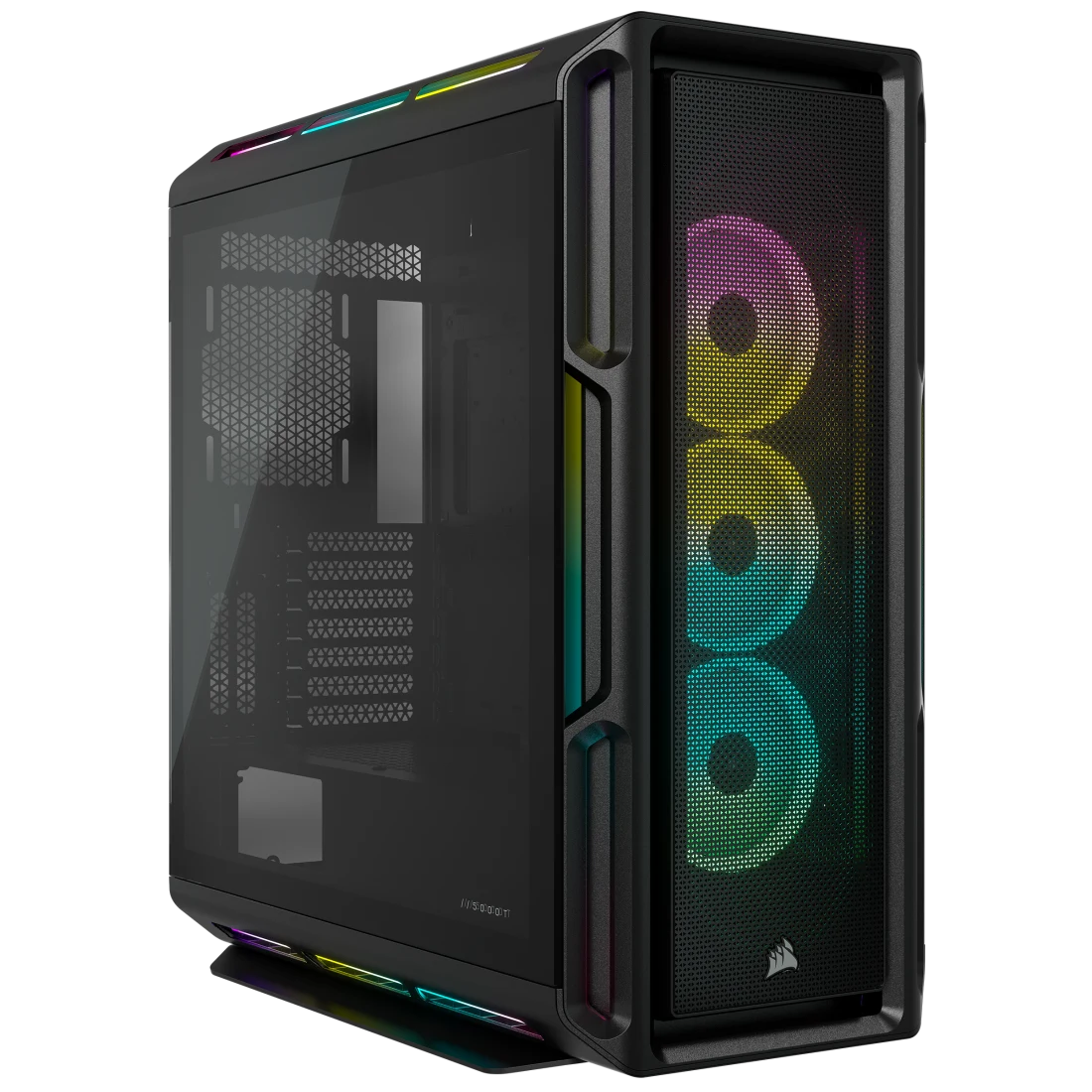 CORSAIR iCUE 5000T RGB Tempered Glass Mid-Tower ATX PC Case , Black