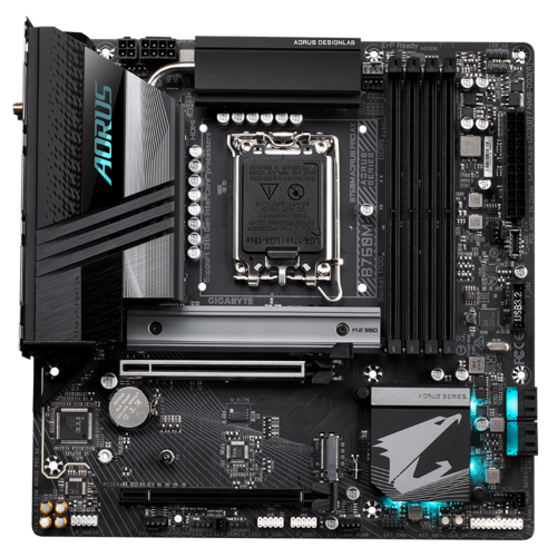 GIGABYTE GA-B760M AORUS PRO AX DDR5 INTEL LGA1700 MOTHERBOARD