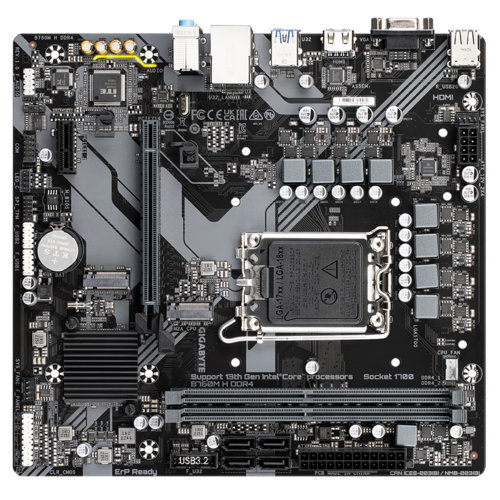 GIGABYTE B760M H DDR4 MOTHERBOARD