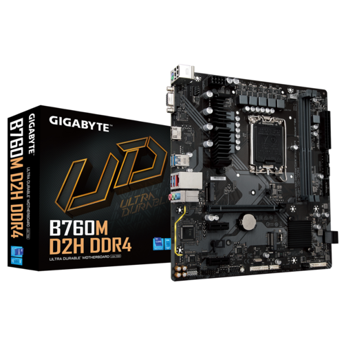 GIGABYTE GA-B760M-D2H DDR4 INTEL LGA1700 MOTHERBOARD