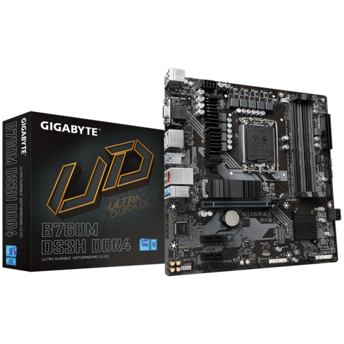 GIGABYTE GA-B760M DS3H DDR4 INTEL LGA1700 MOTHERBOARD