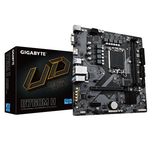 GIGABYTE B760M H DDR5 MOTHERBOARD