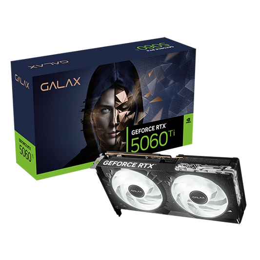 GALAX GeForce RTX 5060 Ti 1-Click OC 8GB GDDR7 Graphics Card