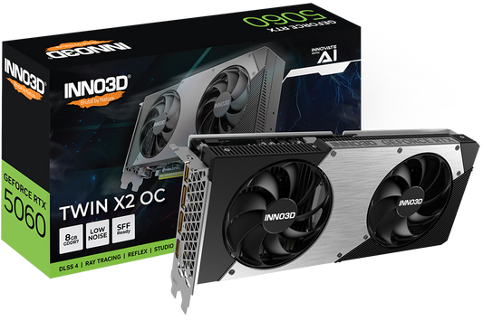 INNO3D GeForce RTX 5060 8GB TWIN X2 OC Graphic Card