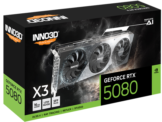 INNO3D GEFORCE RTX 5080 X3 NVIDIA GRAPHIC CARD