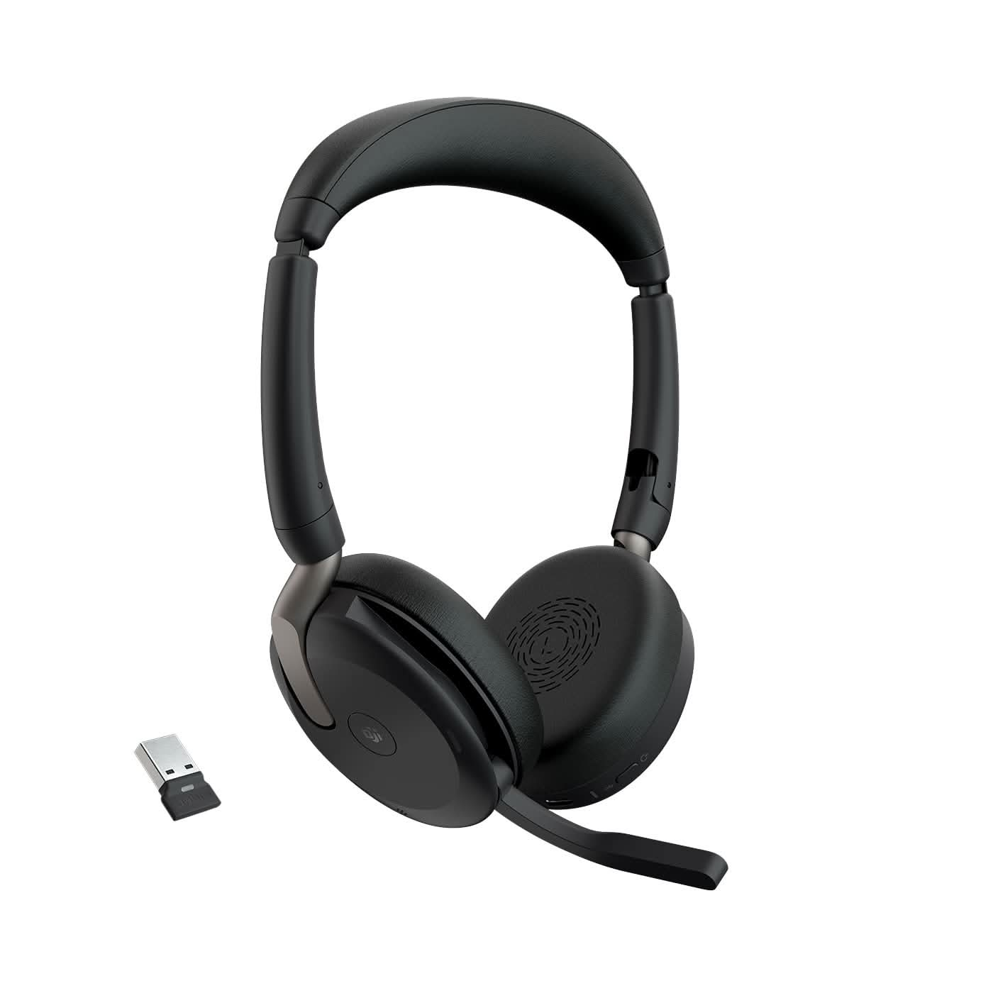 Jabra Evolve2 65 Flex Link 380A MS Stereo ANC Wireless Headset