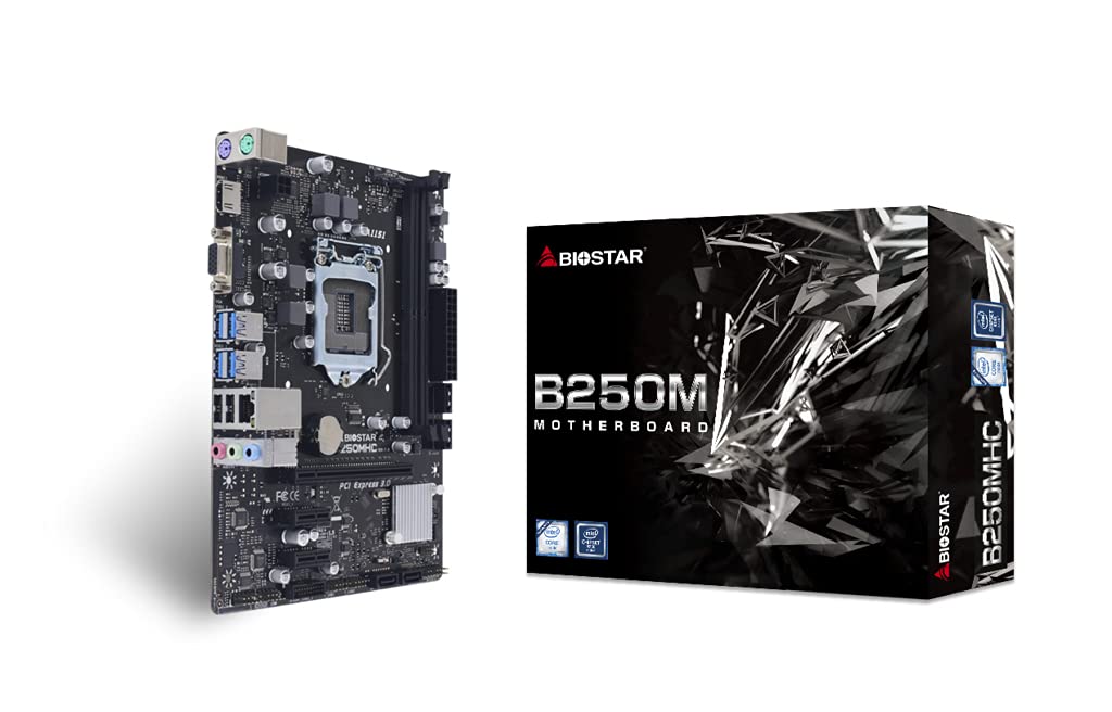 BIOSTAR B250MHC MOTHERBOARD