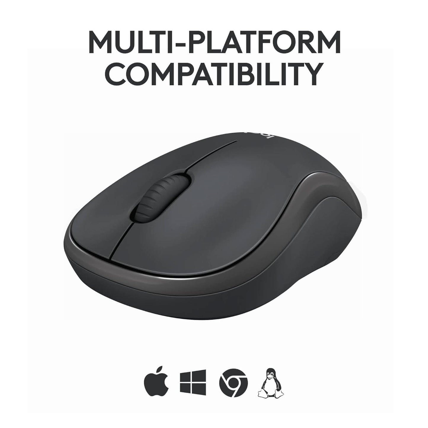 Logitech M241 Silent Bluetooth Mouse- Graphite