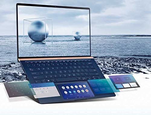 ASUS UX434FLC-A6512TS i7-10510U/MX250/16G/1T PCIe SSD/Royal BLUE/14.0 inchFHD IPS/1Y International Warranty/Office H&S/SCREENPAD/Zenbook Sleeve/USB to LAN/