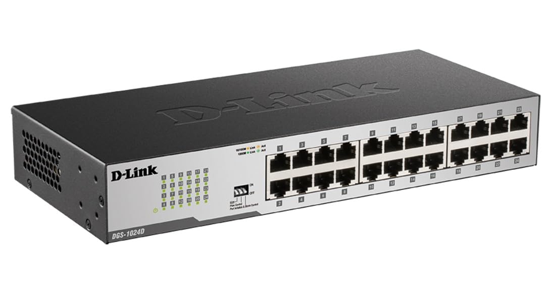 D-LINK DGS-1024C 24-PORT GIGABIT SWITCH