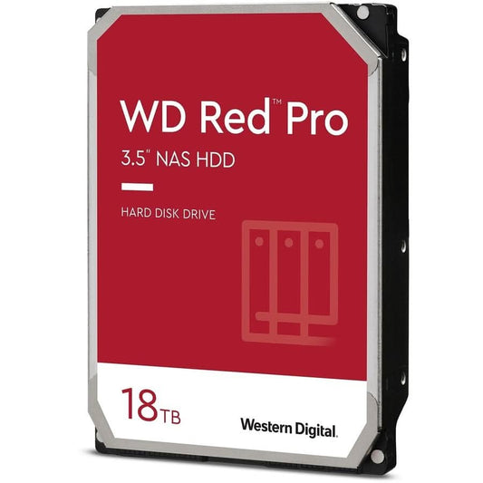 Western Digital 18TB WD Red Pro NAS Internal Hard Drive WD181KFGX-68CKWNO