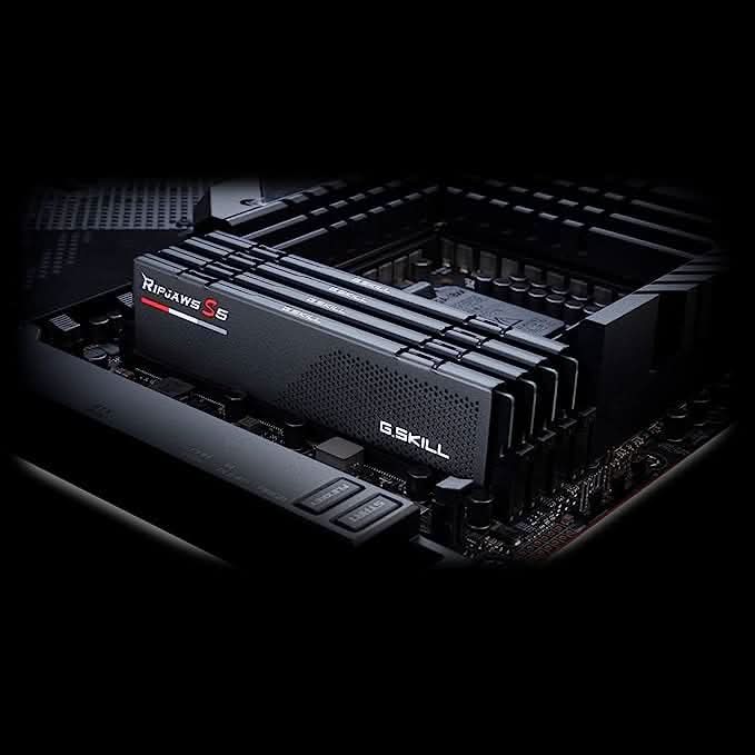 GSKILL MEMORY F5-5200J4040A16GX1-RS5K 16GB 5200MHZ RIPJAWS S5 CL 40