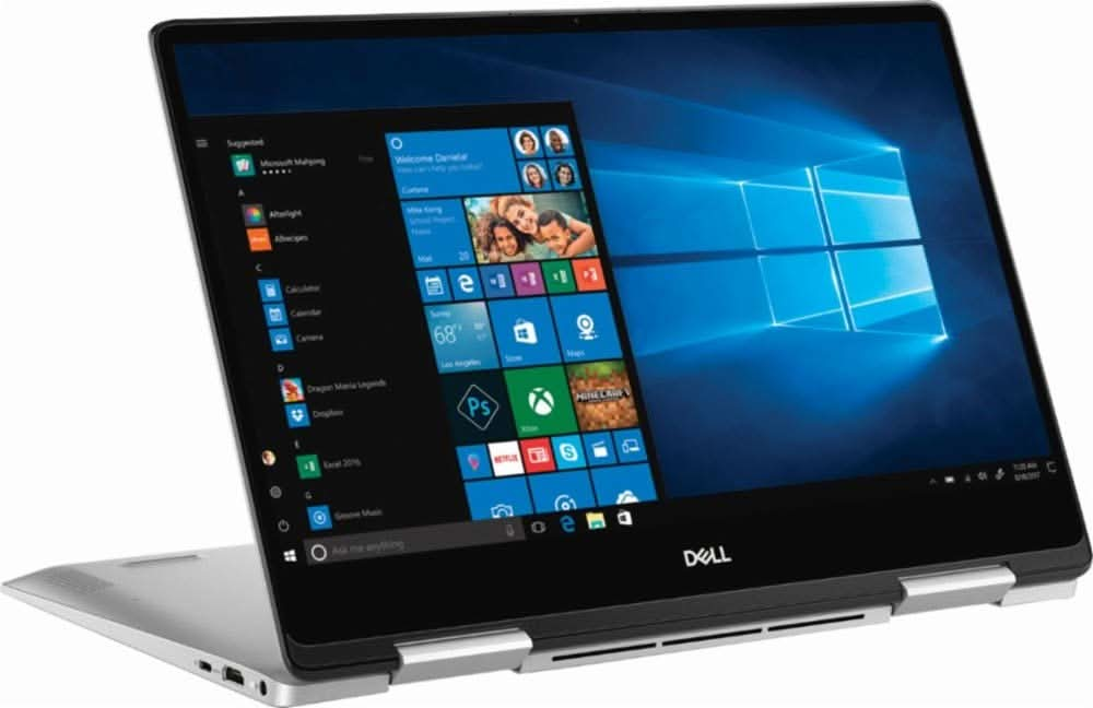 LAPTOP-DELL-INS-7386-(i5-8265U/8/256GB/W10-MS/BLACK)