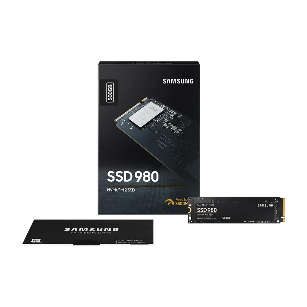 SAMSUNG 980 EVO 500GB NVME M.2 SSD MZ-V8V500BW– Vishal Peripherals