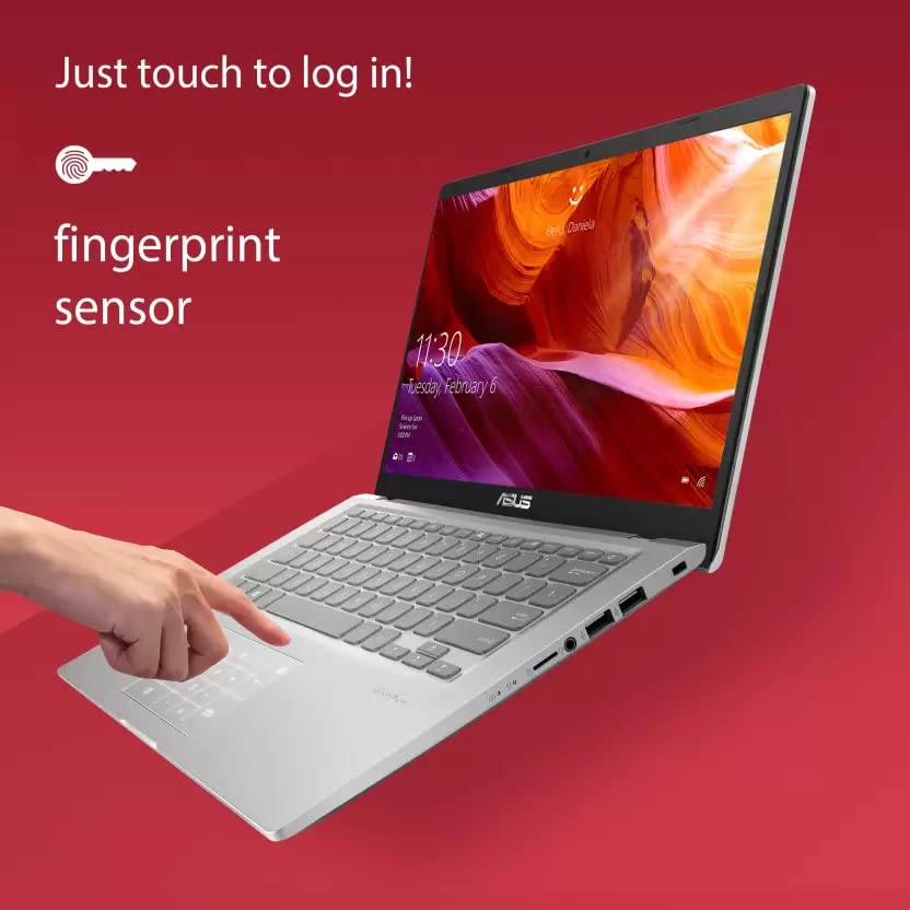 ASUS VIVOBOOK 14 (2022) RYZEN 7 QUAD CORE AMD R7-3700U - (16 GB/512 GB SSD/WINDOWS 11 HOME) M415DA-EB512WS THIN AND LIGHT LAPTOP (14 INCH, TRANSPARENT SILVER, 1.60 KG, WITH MS OFFICE)