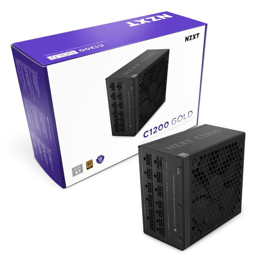 NZXT C1200 GOLD FULLY MODULAR ATX 3.1 SMPS PA-2G2BB-UK