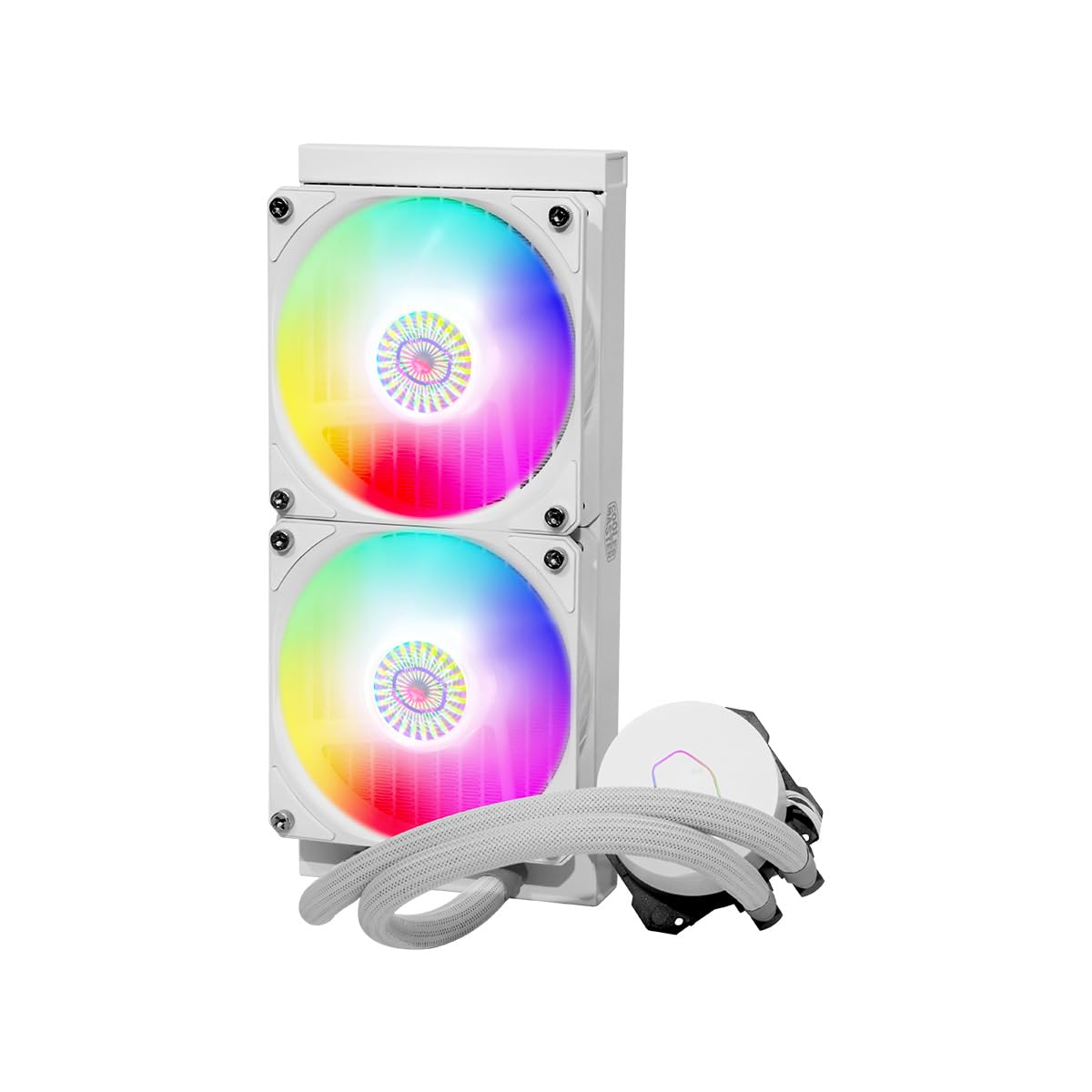 COOLER MASTER MASTERLIQUID ML240L ARGB WHITE EDITION V2 CPU LIQUID COOLER (MLW-D24M-A18PW-RW)