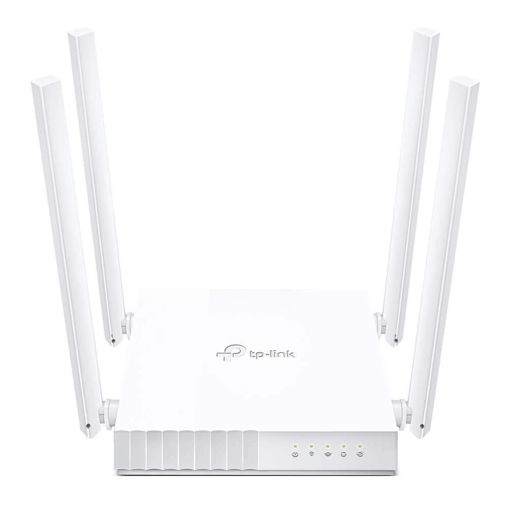 TP-LINK ARCHER C24 AC750 MBPS DUAL-BAND, WIFI WIRELESS ROUTER | MULTI MODE | 4 ANTENNAS | IPV6 SUPPORTED | PARENTAL CONTROLS | GUEST NETWORK | SMOOTH HD STREAMING, WHITE