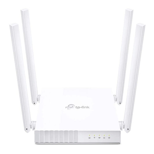 TP-LINK ARCHER C24 AC750 MBPS DUAL-BAND, WIFI WIRELESS ROUTER | MULTI MODE | 4 ANTENNAS | IPV6 SUPPORTED | PARENTAL CONTROLS | GUEST NETWORK | SMOOTH HD STREAMING, WHITE