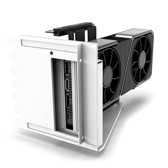 NZXT Vertical GPU Mounting Kit white 1個 NZXT VERTICAL GPU MOUNTING KIT - WHITE (AB-RH175-W1)