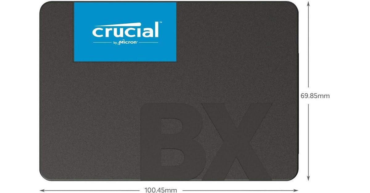 CRUCIAL BX500 500GB SATA 2.5-INCH SSD CT500BX500SSD1