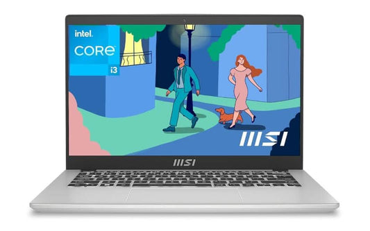 MSI MODERN 14 C12MO-1022IN URBAN_SILVER/I3-1215U/UMA/8GB/512GB/IPS-LEVEL FHD 14