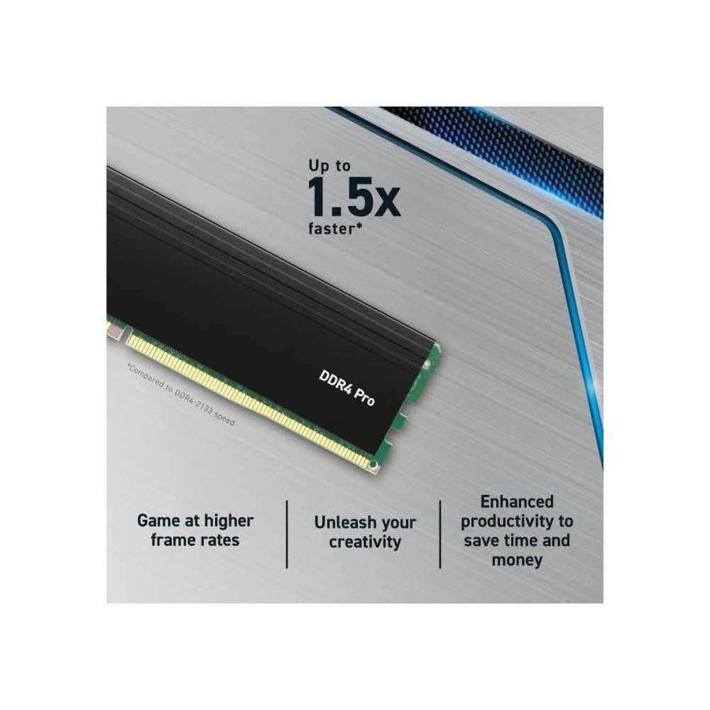 CRUCIAL PRO 16GB DDR4-3200 UDIMM CL22 RAM CP16G4DFRA32A