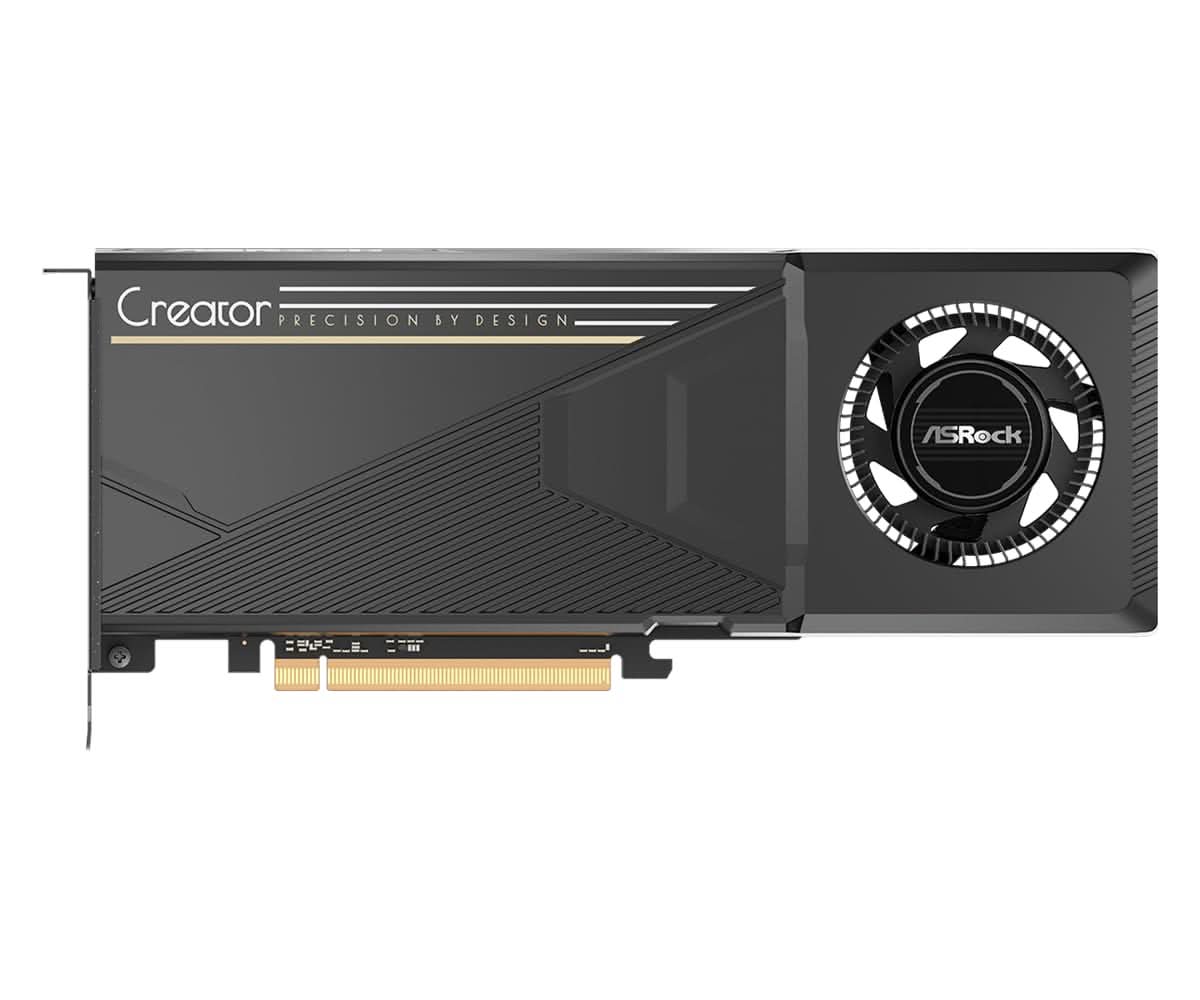 ASRock Radeon AI PRO R9700 Creator 32GB Professional Graphics Card