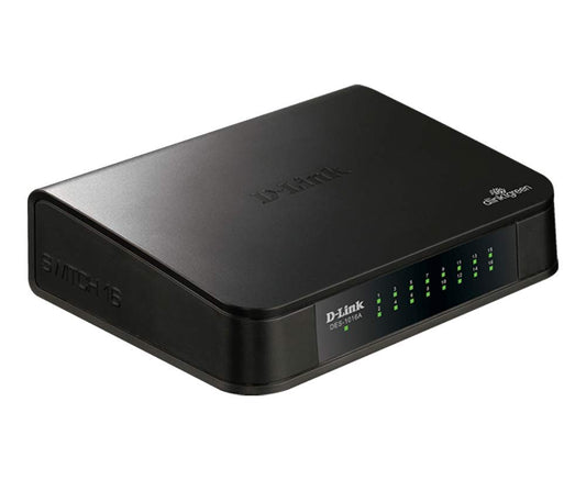 DLINK DES-1016A 16 PORT 10/100 MBPS SWITCH, BLACK