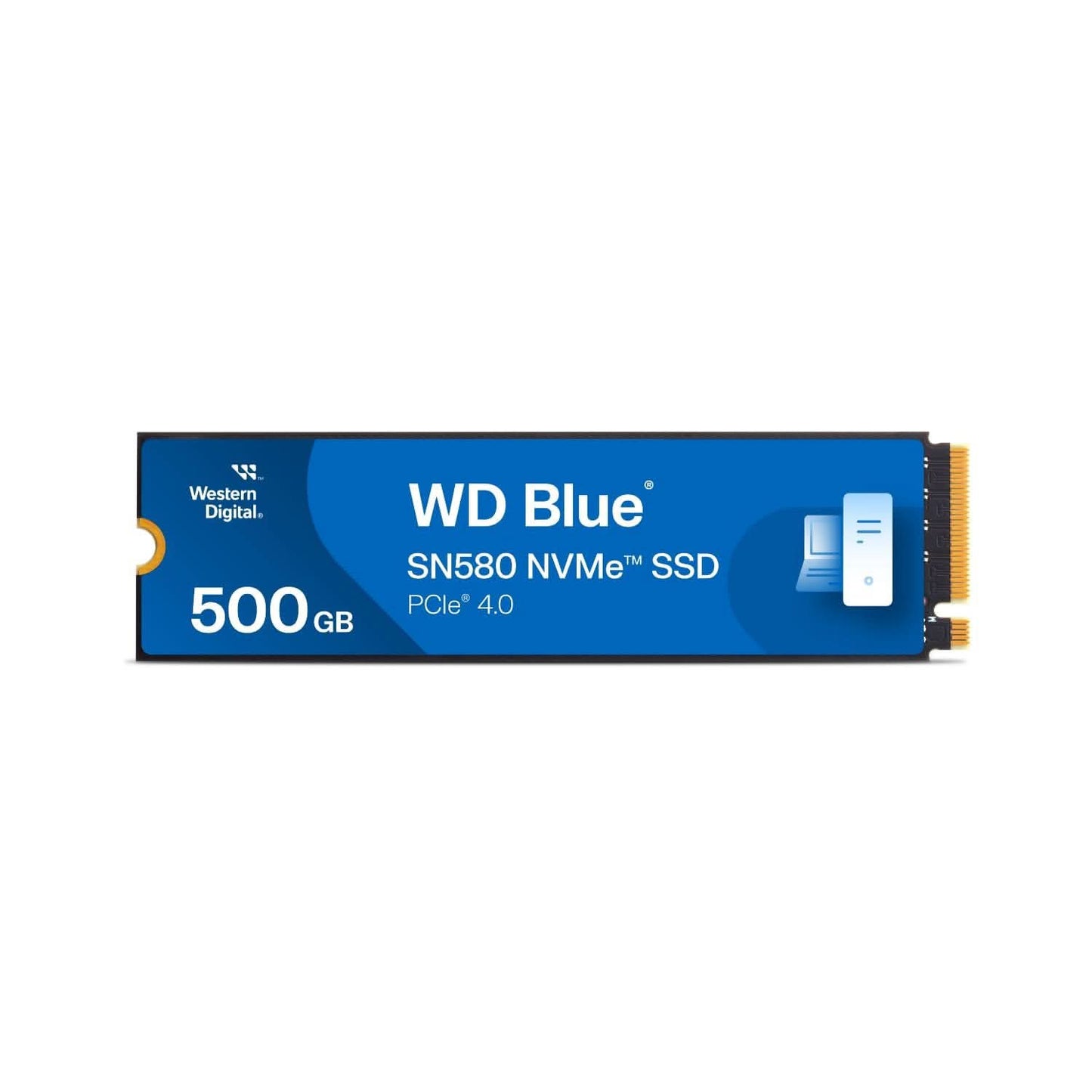 Western Digital Blue SN580 PCIe Gen 4 NVMe SSD Internal Storage, 500GB