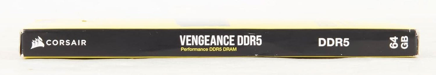 Corsair Vengeance 64GB (2x32GB) DDR5 DRAM 6000Mt/S Cl40 Memory Kit Black