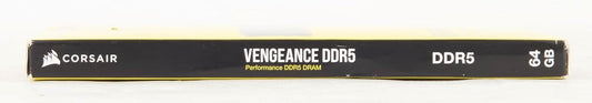 Corsair Vengeance 64GB (2x32GB) DDR5 DRAM 6000Mt/S Cl40 Memory Kit Black